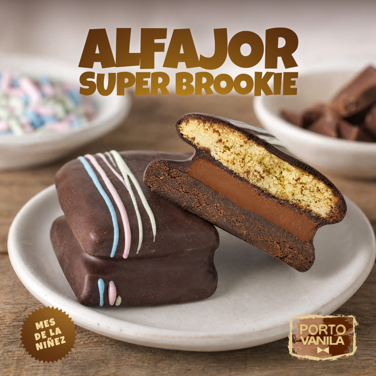 Alfajores Super Brookie (4 Uds.)