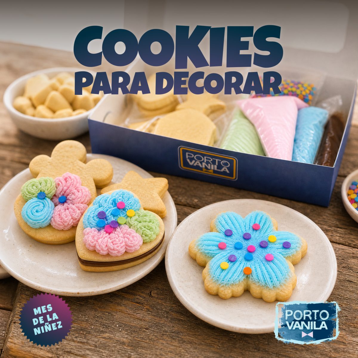 Box Cookies para Decorar