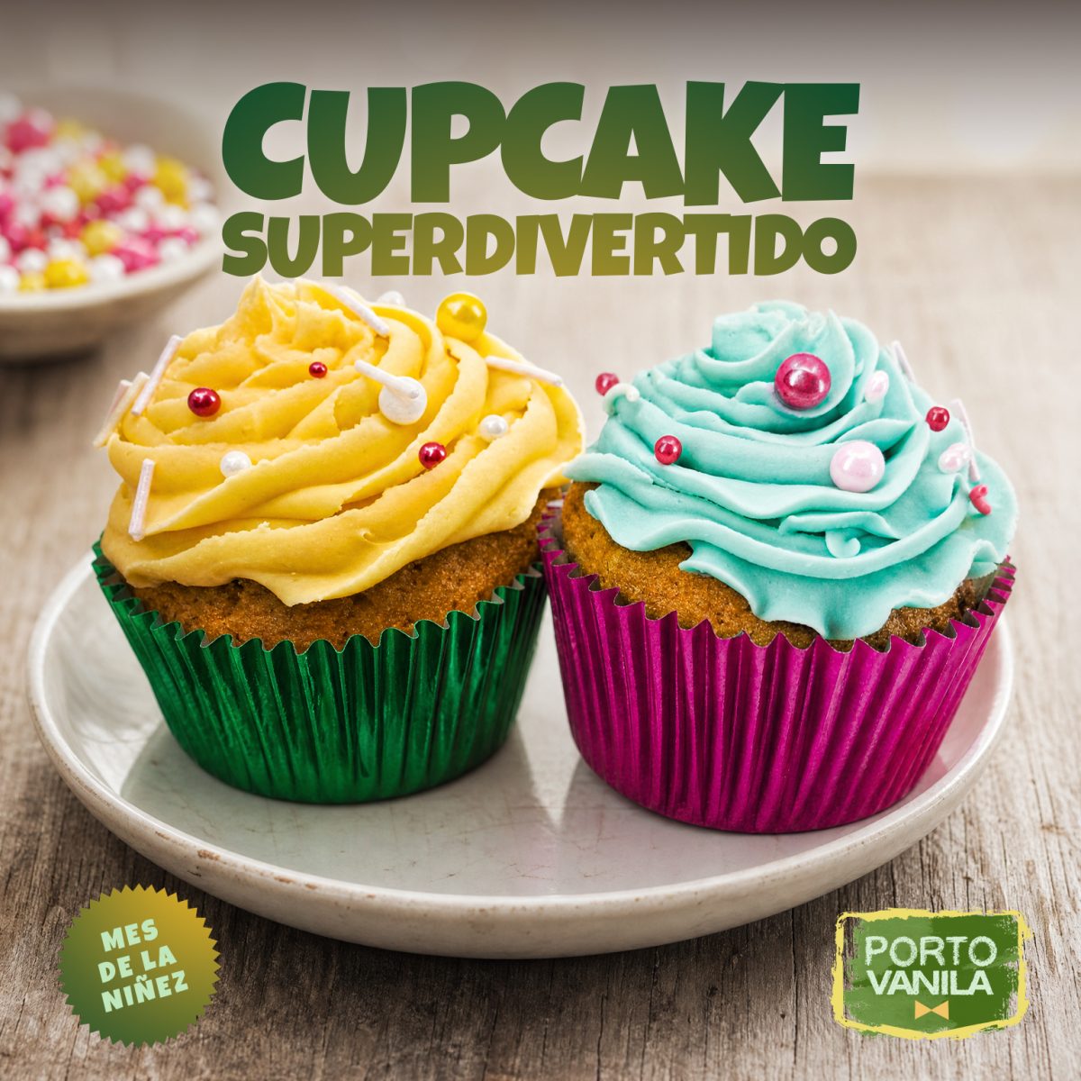 Cupcakes Super Divertidos (4 Uds.)