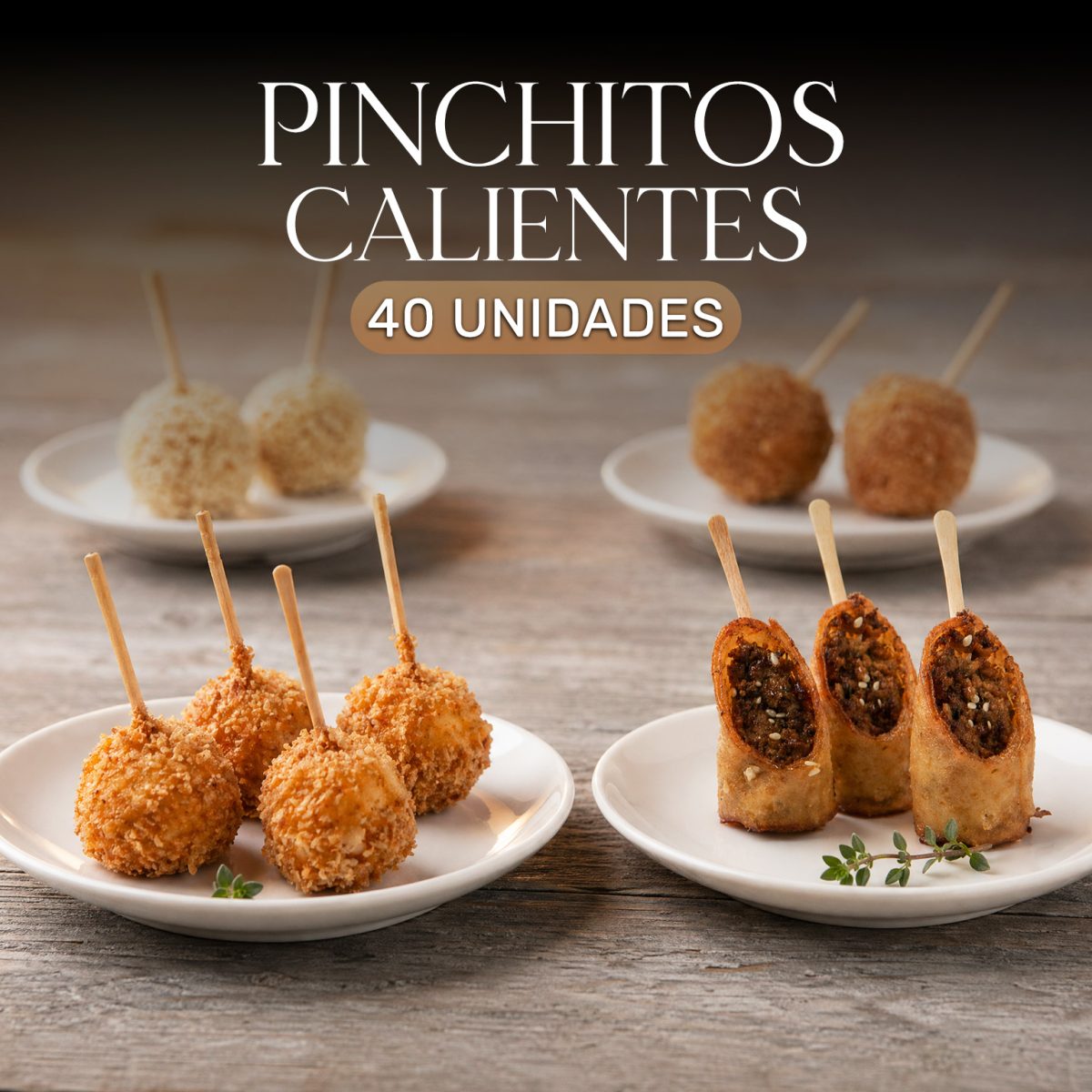 Pack Pinchitos Calientes (40 Uds.)